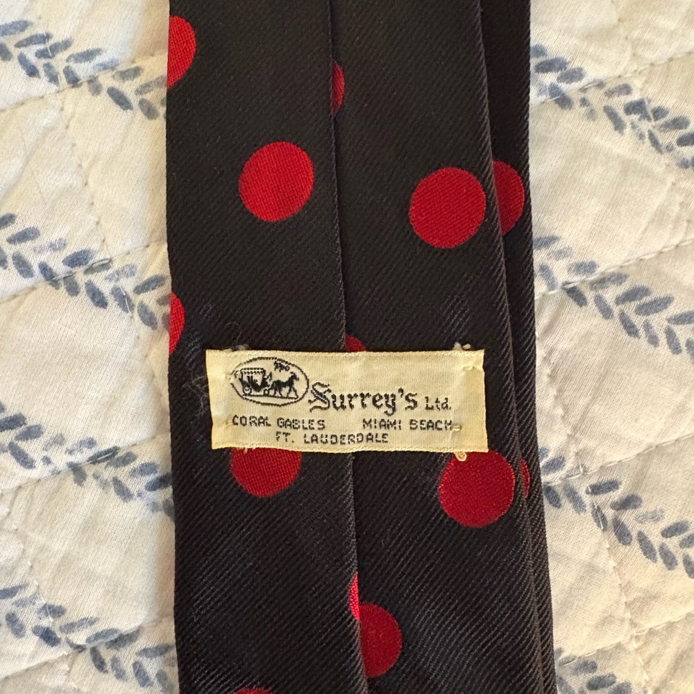 Vintage tie fort Lauderdale